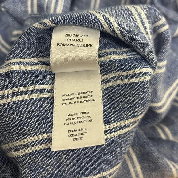 Rails Linen blend button up - Picture 6 of 8